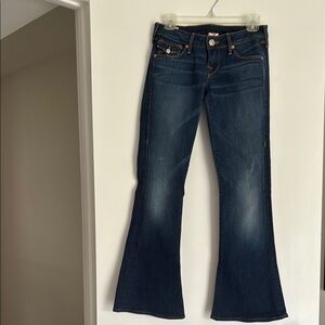 True Religion Dark Blue Flare Jeans